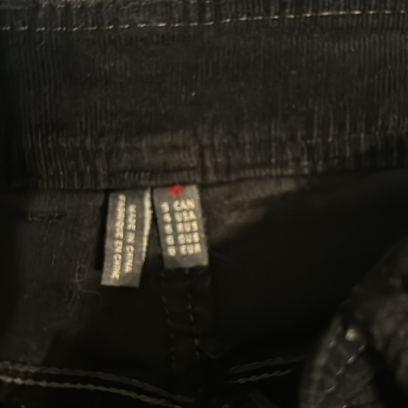 Point Zero black corduroy pants - Picture 3 of 6